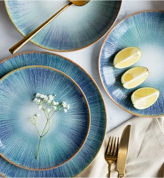 LUBIANA BOSS KERAJET | 070 KJ ESMERALDA | Serwis obiadowy 18/54 elementy | 9001