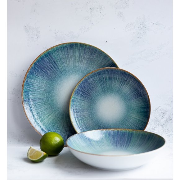 LUBIANA BOSS KERAJET | 070 KJ ESMERALDA | Serwis obiadowy 18/54 elementy | 9001