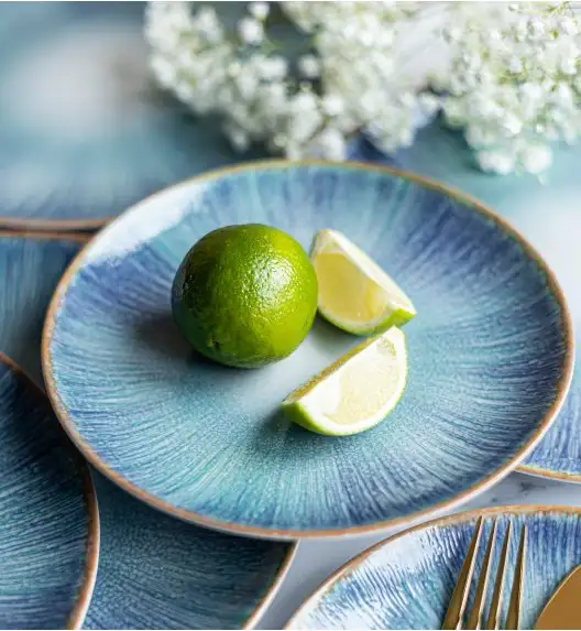 LUBIANA BOSS KERAJET | 070 KJ ESMERALDA | Serwis obiadowy 18/54 elementy | 9001