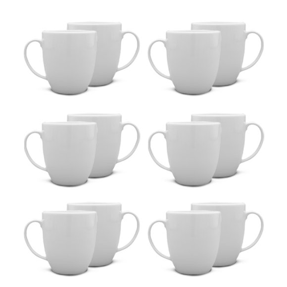 LUBIANA FILIP 12x Kubek 380 ml / biały 