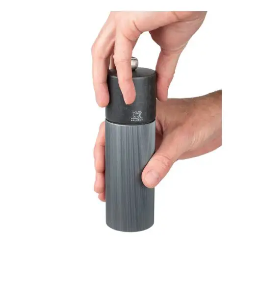 PEUGEOT LINE Młynek do soli 18 cm / dark carbone