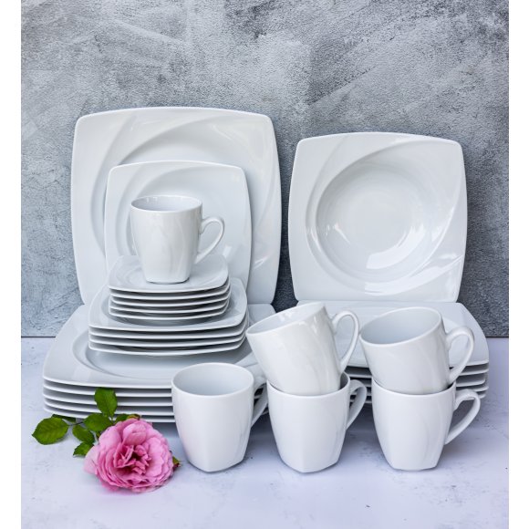 LUBIANA CELEBRATION Serwis obiadowo-kawowy 38 el / 6 os