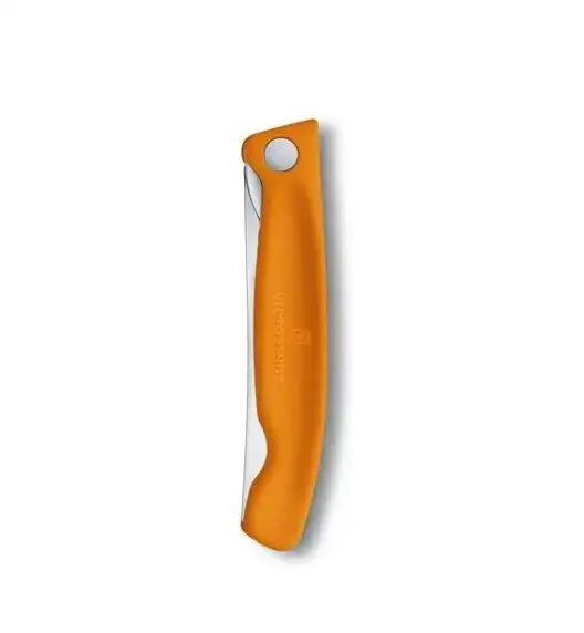 VICTORINOX SWISS CLASSIC 6.7836.F9B Składany nóż ,ostrze ząbkowane / 11 cm / pomarańczowy