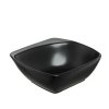 AMBITION SALSA Salaterka kwadratowa 19 cm / czarna porcelana