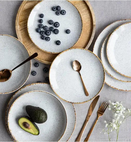 LUBIANA BOSS KERAJET | 103 KJ REACTIVO | 12x Talerz obiadowy 27 cm | 9018