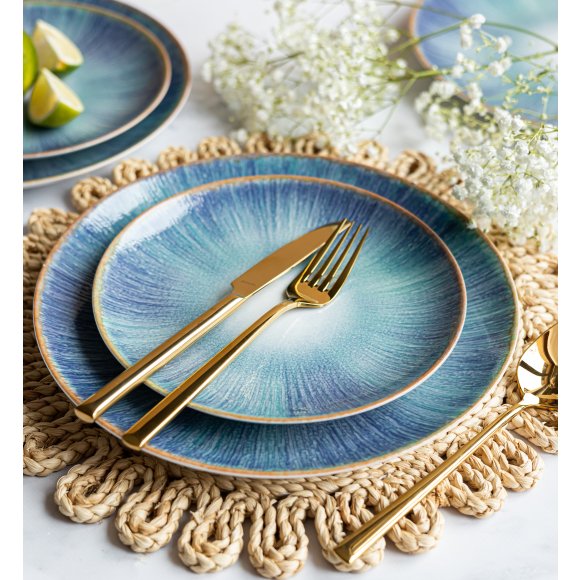 LUBIANA BOSS KERAJET | 070 KJ ESMERALDA | 12x Talerz obiadowy 27 cm  | 9001