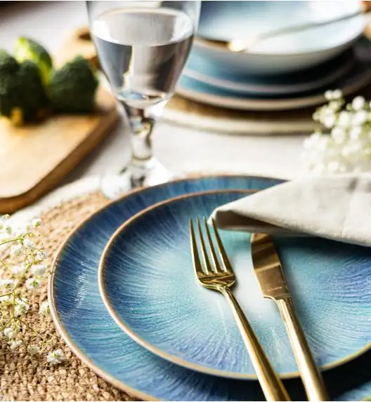 LUBIANA ROMA KERAJET | 070 KJ ESMERALDA | Talerz głęboki 22 cm  | 9001