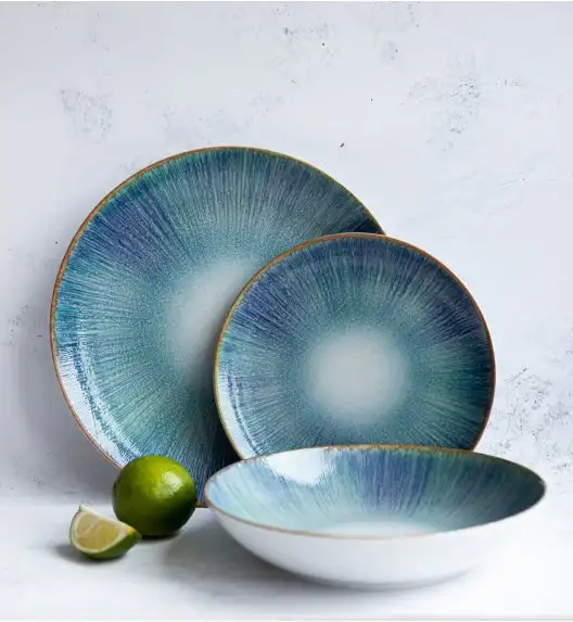 LUBIANA ROMA KERAJET | 070 KJ ESMERALDA | Talerz głęboki 22 cm  | 9001