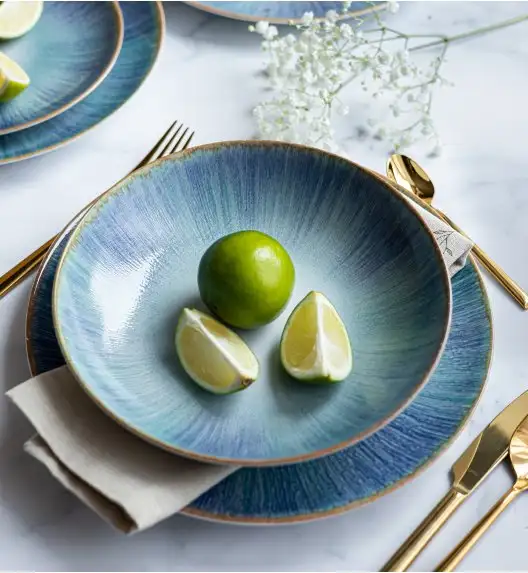 LUBIANA ROMA KERAJET | 070 KJ ESMERALDA | Talerz głęboki 22 cm  | 9001