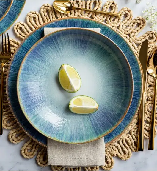 LUBIANA ROMA KERAJET | 070 KJ ESMERALDA | Talerz głęboki 22 cm  | 9001