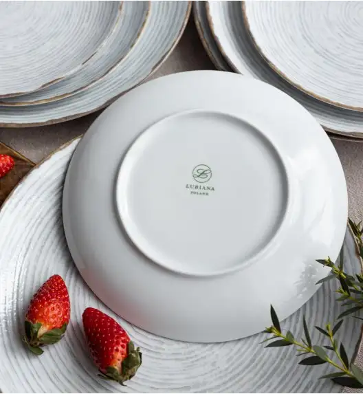 LUBIANA BOSS KERAJET | 101 KJ RAYADO | 12x Talerz obiadowy 27 cm  | 9015