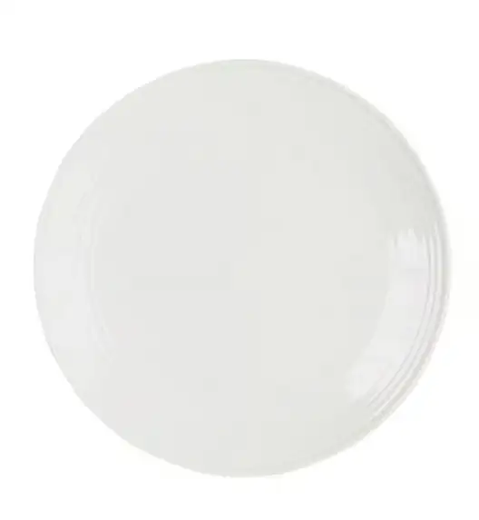 AMBITION LINEA Serwis obiadowy biały 18 elementów dla 6 osób / porcelana