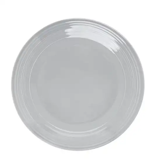 AMBITION LINEA Talerz obiadowy płytki 27 cm / szary / porcelana
