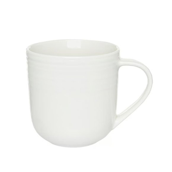 AMBITION LINEA Kubek 420 ml / biały / porcelana