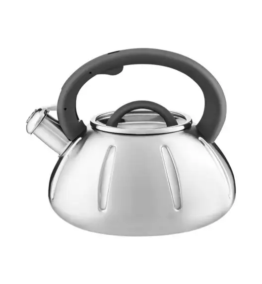 AMBITION MELODY PUMPKIN Czajnik 2,5 l ze szklaną pokrywką / stal nierdzewna