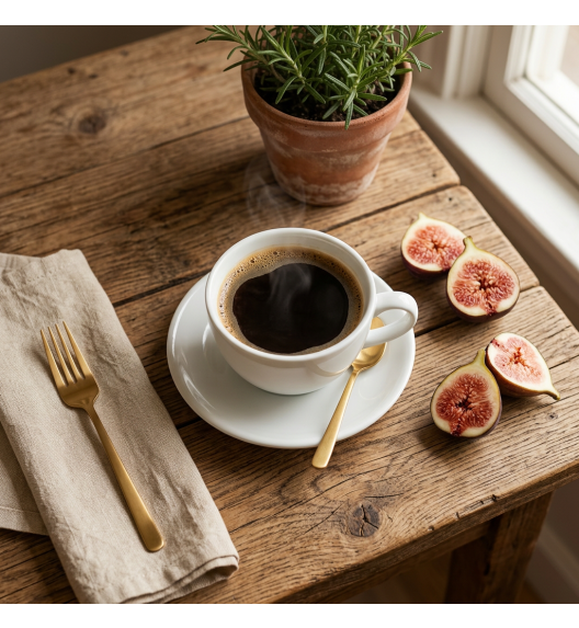 LUBIANA BISTRO / NANA Filiżanka 200 ml + spodek 14,5 cm / porcelana