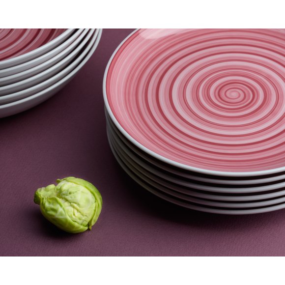 CHODZIEŻ CITY CT34 SZAFRAN Serwis obiadowy 18 el / 6 osób / porcelana