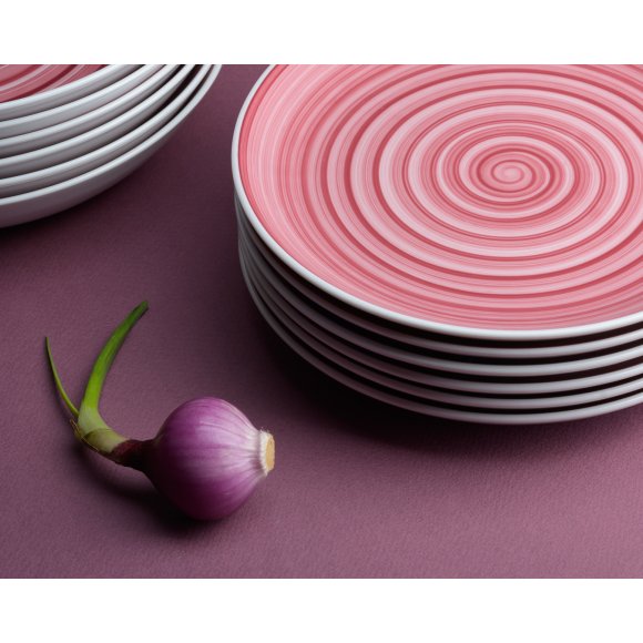 CHODZIEŻ CITY CT34 SZAFRAN Serwis obiadowy 18 el / 6 osób / porcelana