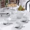 CHODZIEŻ CITY B325 PLATYNOWE Serwis kawowy 39 el / 12 osób / porcelana