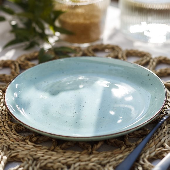 CHODZIEŻ CITY CT05 ŻYWIOŁY Serwis obiadowo-kawowy 30 el / 6 osób / SPOKÓJ OCEANU / porcelana
