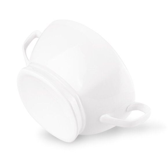 Tadar Waza porcelanowa do zupy 2,5 l / biała