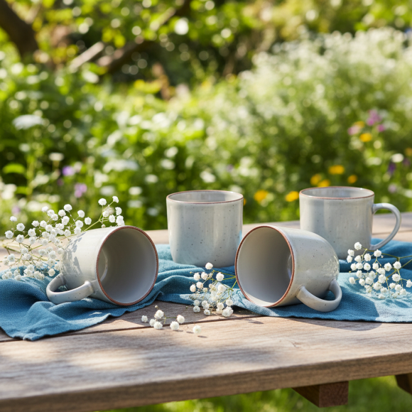 CHODZIEŻ CITY CT01 ŻYWIOŁY Kubek 300 ml / WULKANICZNA ZIEMIA / porcelana
