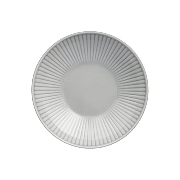 CHODZIEŻ DALIA GL06 GRACJA Talerz głęboki 21,5 cm / szary / porcelana