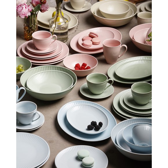 CHODZIEŻ DALIA GL02 POEZJA Spodek pod filiżankę 15 cm / błękitny / porcelana