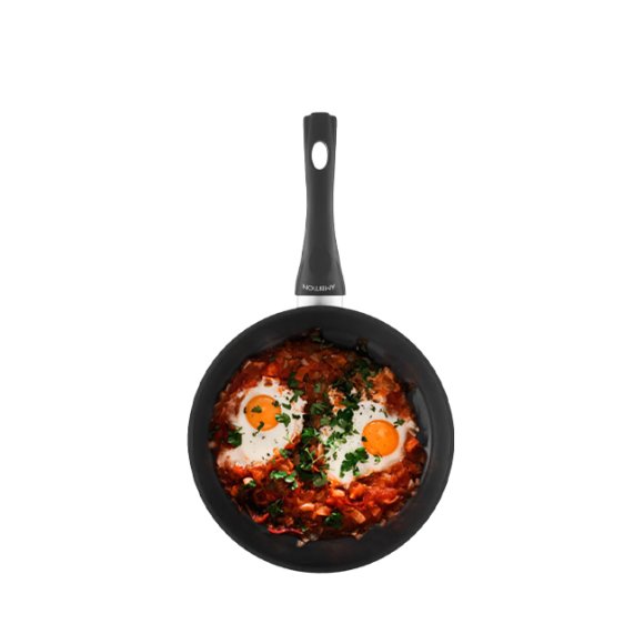 AMBITION GRAND Patelnia tradycyjna 26 cm / czarna / indukcja / powłoka Ilag Xeradur