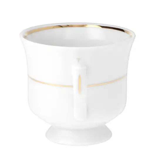 CHODZIEŻ IWONA B014 ZŁOTA LINIA Zestaw kawowy 12 el / 6 osób / porcelana