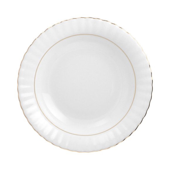 CHODZIEŻ IWONA B014 ZŁOTA LINIA Zestaw obiadowy 36 el / 12 osób / porcelana