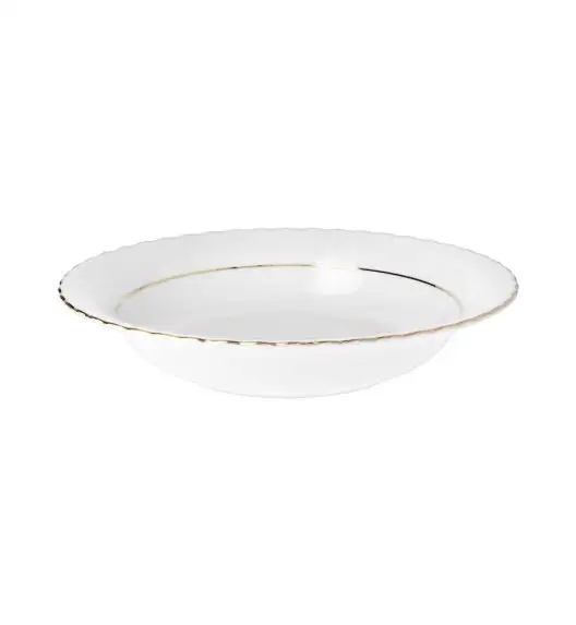 CHODZIEŻ IWONA B014 ZŁOTA LINIA Zestaw obiadowy 36 el / 12 osób / porcelana