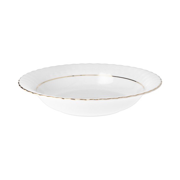 CHODZIEŻ IWONA B014 ZŁOTA LINIA Zestaw obiadowy 36 el / 12 osób / porcelana