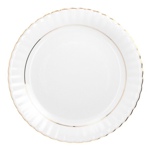CHODZIEŻ IWONA B014 ZŁOTA LINIA Zestaw obiadowy 36 el / 12 osób / porcelana