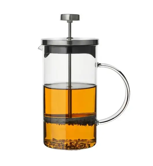 TADAR CREMA Zaparzacz tłokowy do kawy i herbaty French press 0.6 L / szkło + tworzywo sztuczne