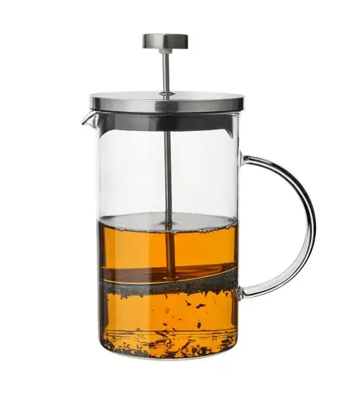 TADAR CREMA Zaparzacz tłokowy do kawy i herbaty French press 0.8 L / szkło + tworzywo sztuczne