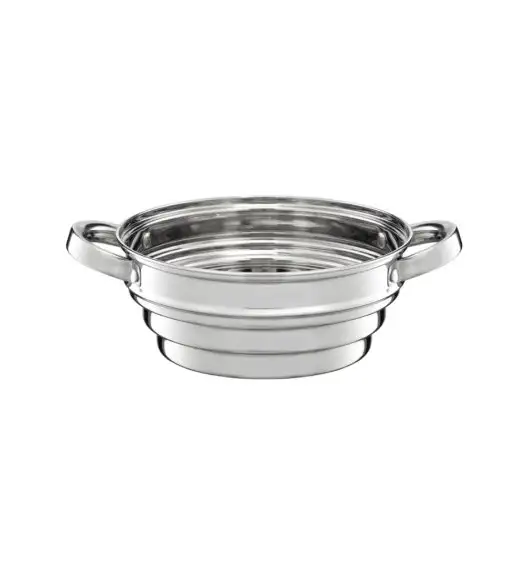 AMBITION BERRY Komplet Garnki z pokrywkami 17 el / stal nierdzewna