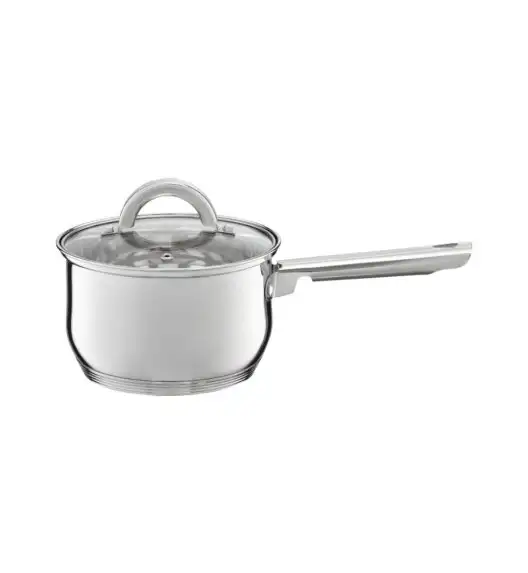 AMBITION BERRY Komplet Garnki z pokrywkami 17 el / stal nierdzewna