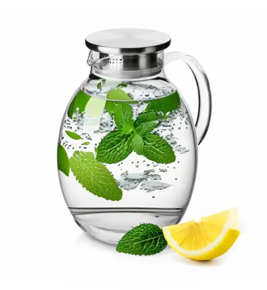 TADAR BIANCA Dzbanek do lemoniady borokrzemowy 2.5 L / szkło