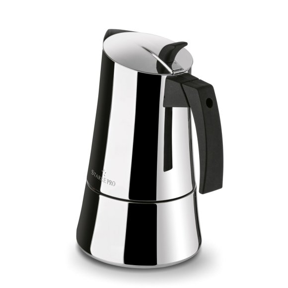 STARKE PRO ROBUSTA Kawiarka stalowa 540 ml / 9 filiżanek espresso / indukcja