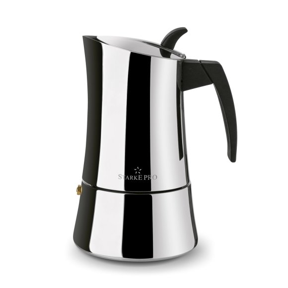 STARKE PRO ROBUSTA Kawiarka stalowa 540 ml / 9 filiżanek espresso / indukcja