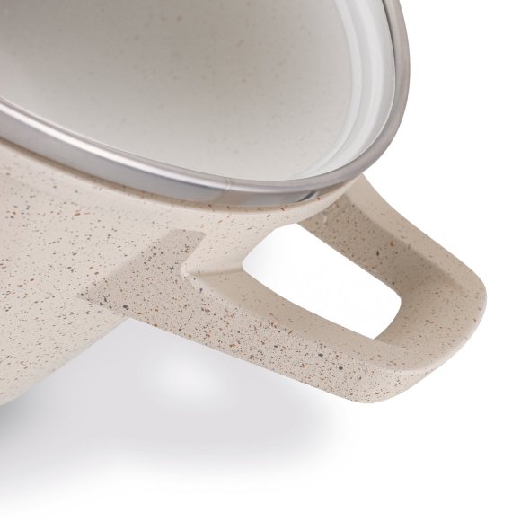KONIGHOFFER CORTE Zestaw garnków z pokrywkami 8 elementów / aluminium / indukcja / powłoka non-stick