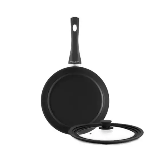 AMBITION GRAND Patelnia tradycyjna 18 cm + pokrywka uniwersalna TADAR / indukcja