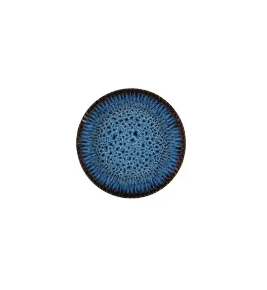 LUBIANA STONEWARE CERAMIKA / COSMOS / Talerz deserowy 20,5 cm / odcień niebieskiego