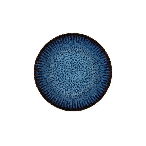 LUBIANA STONEWARE CERAMIKA / COSMOS / Talerz obiadowy 27 cm / odcień niebieskiego