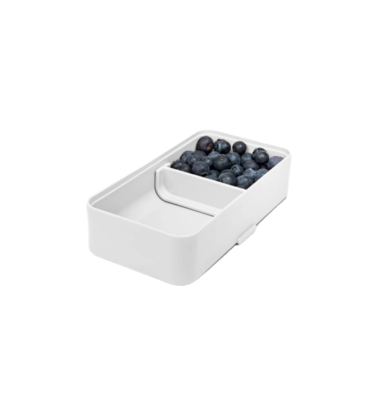 BLIM PLUS Lunchbox ze sztućcami mały biały / innowacyjny / wygodny