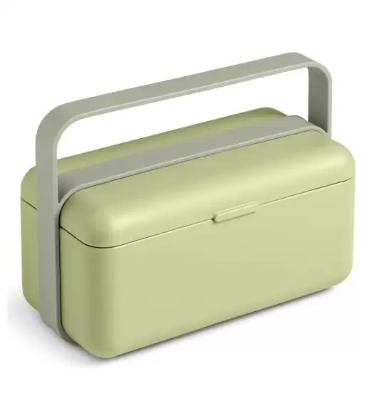 BLIM PLUS Lunchbox ze sztućcami mały zielony / innowacyjny / wygodny