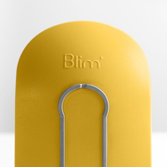 BLIM PLUS Podstawka pod łyżkę żółta / funkcjonalna