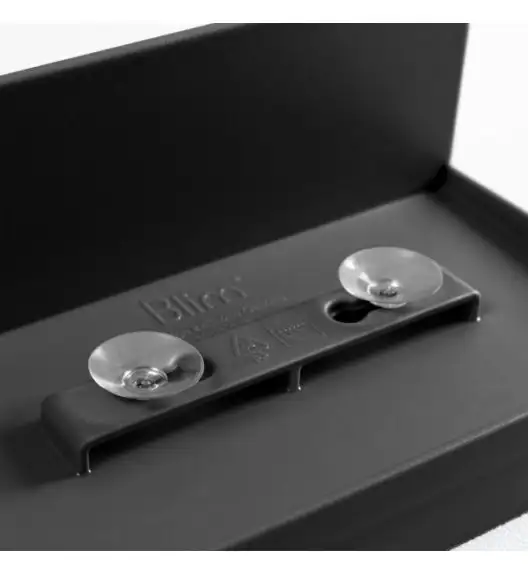 BLIM PLUS Ociekacz na gąbkę czarny / funkcjonalny