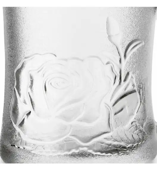 TADAR Kubek szklany Róża 220 ml